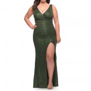 L13665 Custom Sequin Elegant Sleeveless Long Party Sexy Bodycon Dress