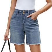 DB1090 Custom Trendy Casual Summer Denim Shorts With Pocket