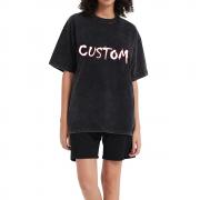 DT1135 Custom Unisex Oversized Washed Vintage Cotton T-Shirt