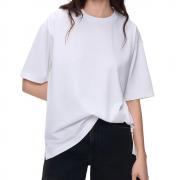 DT1378 Custom Short Sleeve Loose T-Shirts Cotton Basic Top