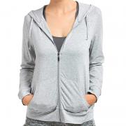 DT1291 Custom Thin Cotton Full Zip up Hoodie Active Jacket