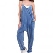 DJ1013 Custom Long Pants Jumpsuits Denim Overalls With Pockets