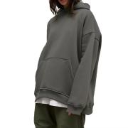 DT1318 Unisex Hoodie Long Sleeve Oversize Hooded Sweatshirt