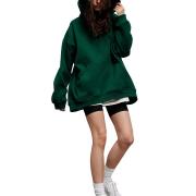 DT1318 Casual Loose Pocket Hoodies Unisex Sweatshirts Pullover