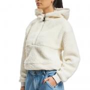 LR9011 Custom Sherpa Fleece Hooded Sweatshirt 1/2 Zipper Pullover