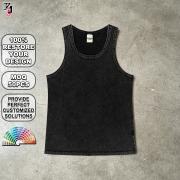 YT1155 Custom Heavyweight Vintage Washed Men Tank Top